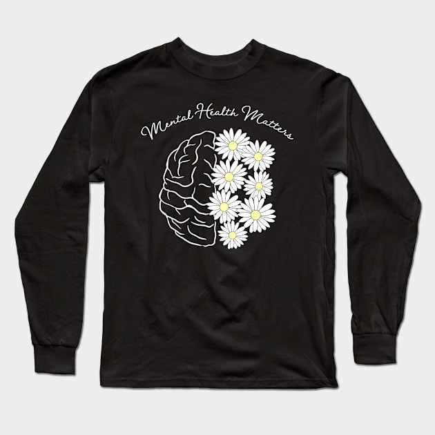 mental health matter Long Sleeve T-Shirt by ithacaplus
